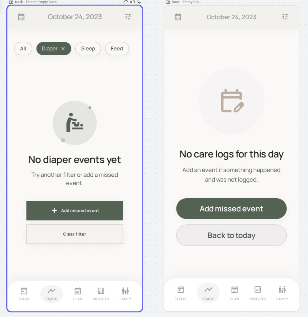 PerkTrack design capture showing paywall and product direction