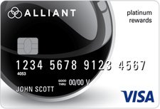 Alliant Visa Platinum Rewards card art