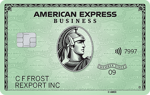 Business Green Rewards Card from American Express card art