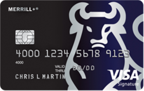 Merrill Plus Visa Signature card art