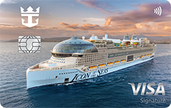 Royal Caribbean Visa Signature® card art