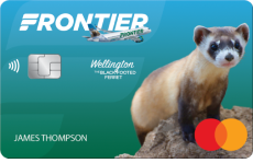 FRONTIER Airlines World Mastercard® card art