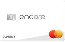 Old Navy Encore Mastercard® card art