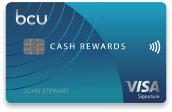 BCU Cash Rewards Visa® card art