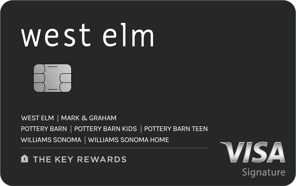 West Elm Key Rewards® Visa card art