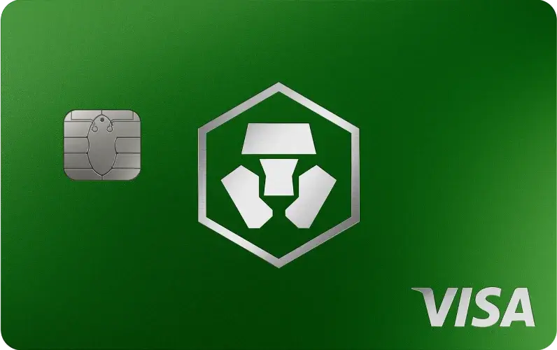 Crypto.com Royal Indigo & Jade Green Debit card art