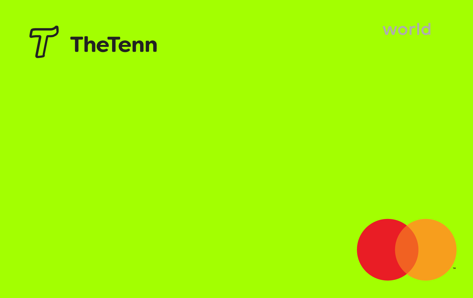 TheTenn Debit card art