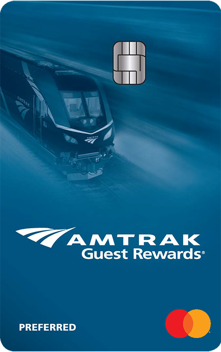 Amtrak Guest Rewards® Preferred Mastercard® card art