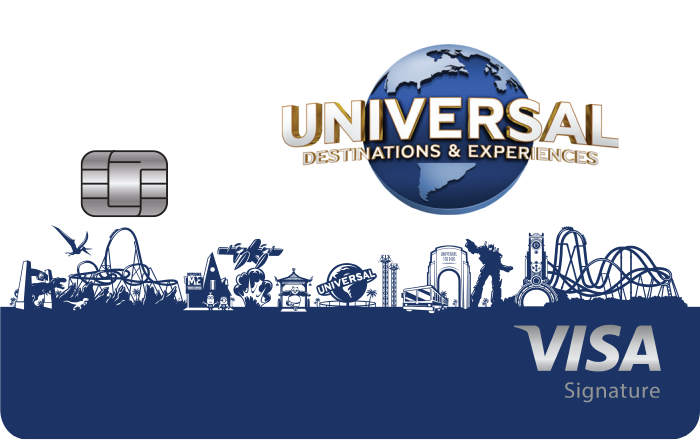 Universal Rewards Plus Visa Signature® card art