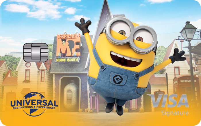Universal Rewards Visa Signature® card art
