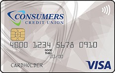 Consumers Visa Platinum card art