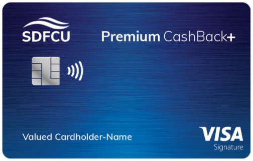 SDFCU Platinum Rewards card art