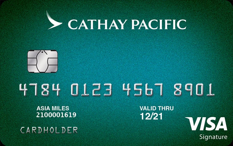 Cathay Pacific card art