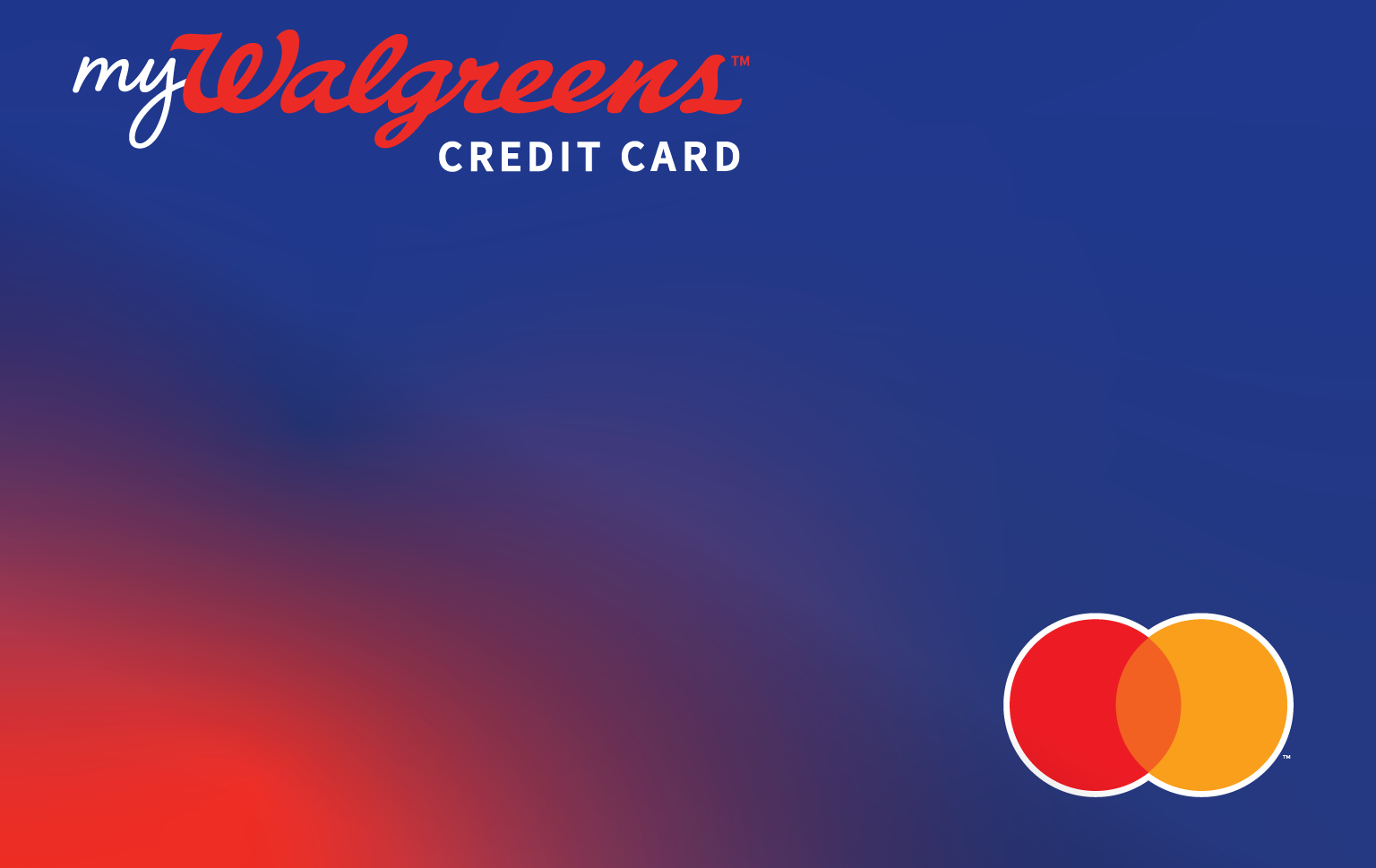 myWalgreens™ Credit card art