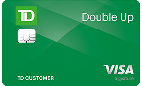TD Double Up℠ card art