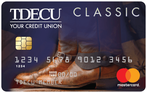 TDECU Classic Mastercard® card art