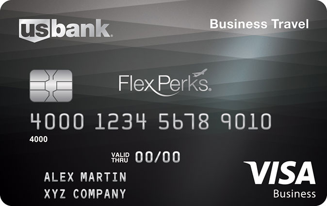 FlexPerks® Business Travel Rewards card art