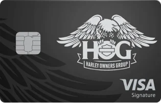 H-D H.O.G. Elite Visa Signature® card art