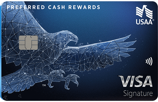 Preferred Cash Rewards Visa Signature® card art