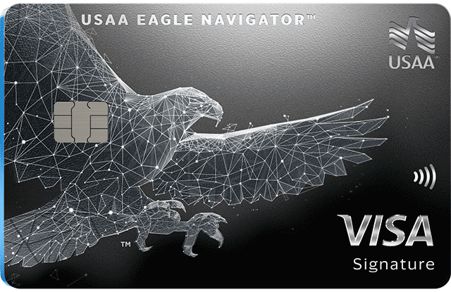 USAA Eagle Navigator™ Visa Signature® card art