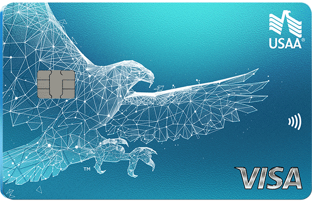USAA Secured VISA® Platinum card art